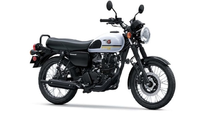 Kawasaki actualiza el W175, ahora más bonito y más avanzado