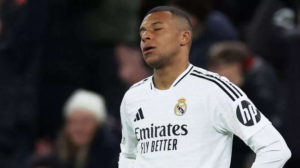 Lesión de Kylian Mbappé en la rodilla izquierda