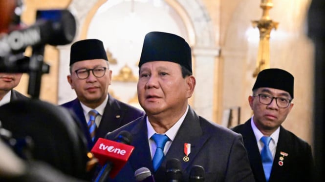 Golpe en la bolsa de valores, Prabowo da este mensaje a los inversores