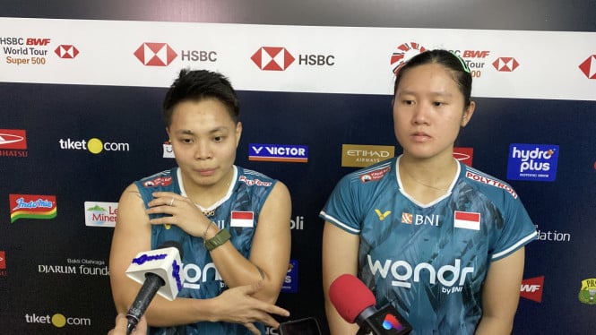 Apriani/Lani se estrellan en las semifinales del Masters de Indonesia 2026 y en la eliminatoria de dobles femeninos de Indonesia