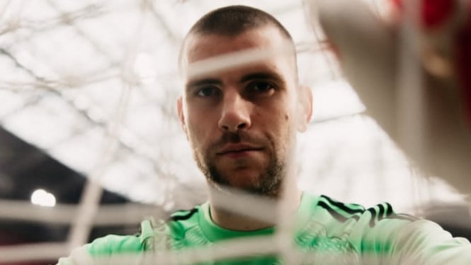 Maarten Paes hizo su primera aparición en el entrenamiento del Ajax