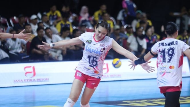 Cataratas Megawati! La serie Bozonegoro de ProLiga 2026 de Yolla Yuliana hace que Livin Mandiri rompa huevos