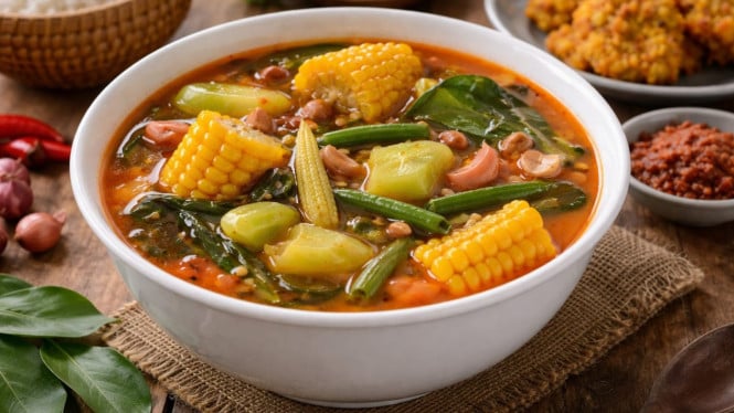 ¡La exclusiva receta de verduras y tamarindo de Sundan de la chef Devina Hermawan es fresca para el menú de Sahur!