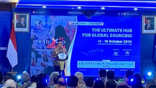 TEI tiene como objetivo aumentar las transacciones comerciales a 293,3 billones de IDR para 2026, Ministro de Comercio: el mercado de RI está mejorando