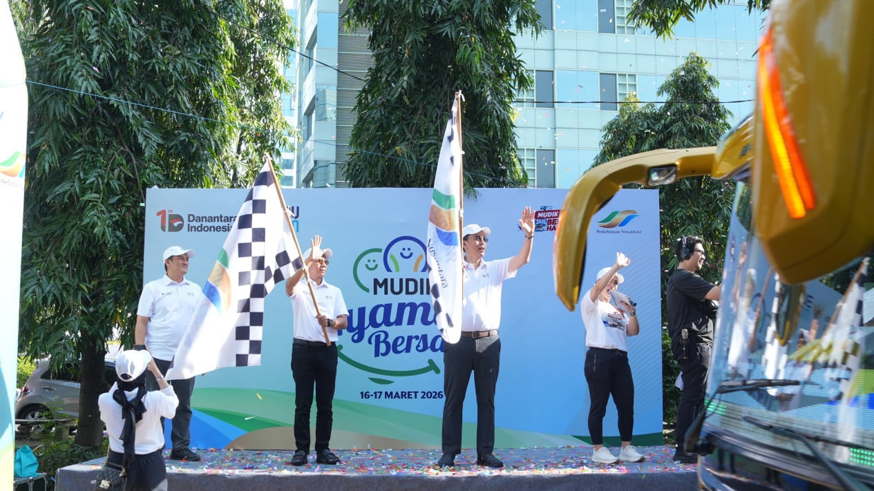 2026 BUMN lleva a cabo un programa gratuito de regreso a casa, el grupo PTPN deja 2.795 personas que regresan a casa