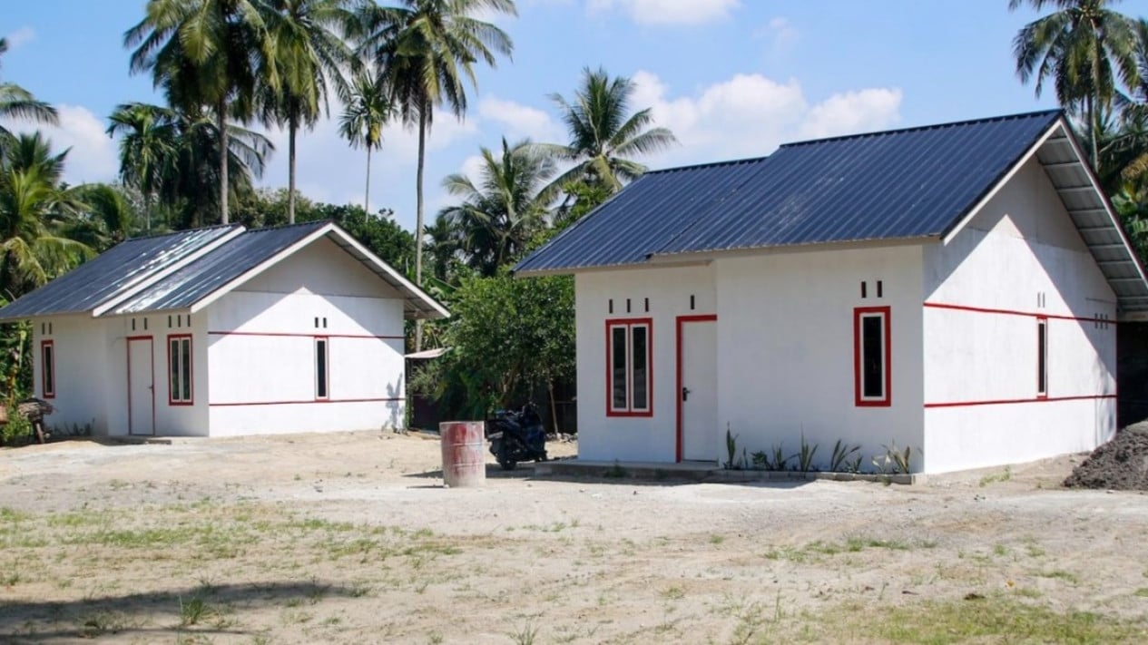 El desarrollo de Hantap ha sido recibido con entusiasmo y esperanza por los supervivientes del desastre en Biruen.