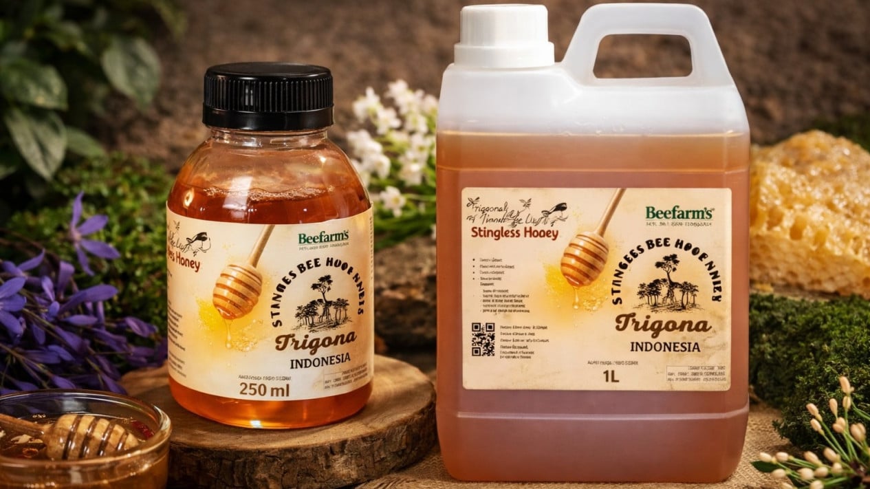 LinkUMKM de BeeFam ha desarrollado un negocio de miel de Trigona en el oeste de Yakarta a través de BRI