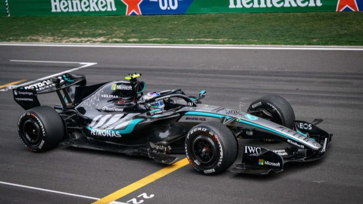 Con Russell y Kimi Antonelli dominando al inicio de la temporada, Mercedes desconfía de sus rivales en ascenso en el GP de Japón de F1.