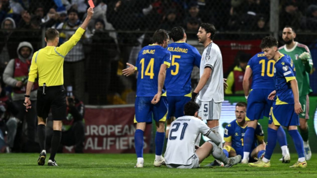 La selección italiana no logró clasificarse para el Mundial de 2026 tras perder en los penaltis.