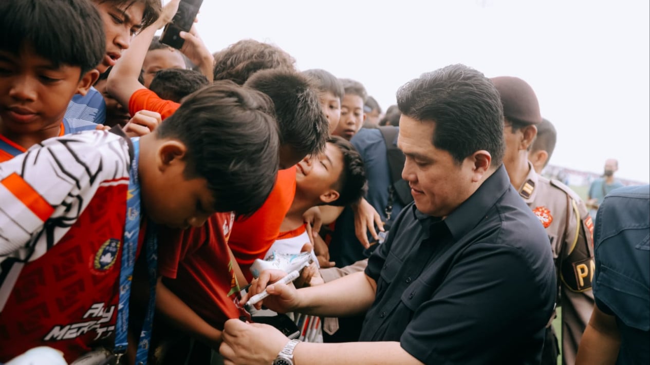 Eric Thohir elogia el torneo Bali 7s de 2026 como un evento para jóvenes talentos del fútbol indonesio
