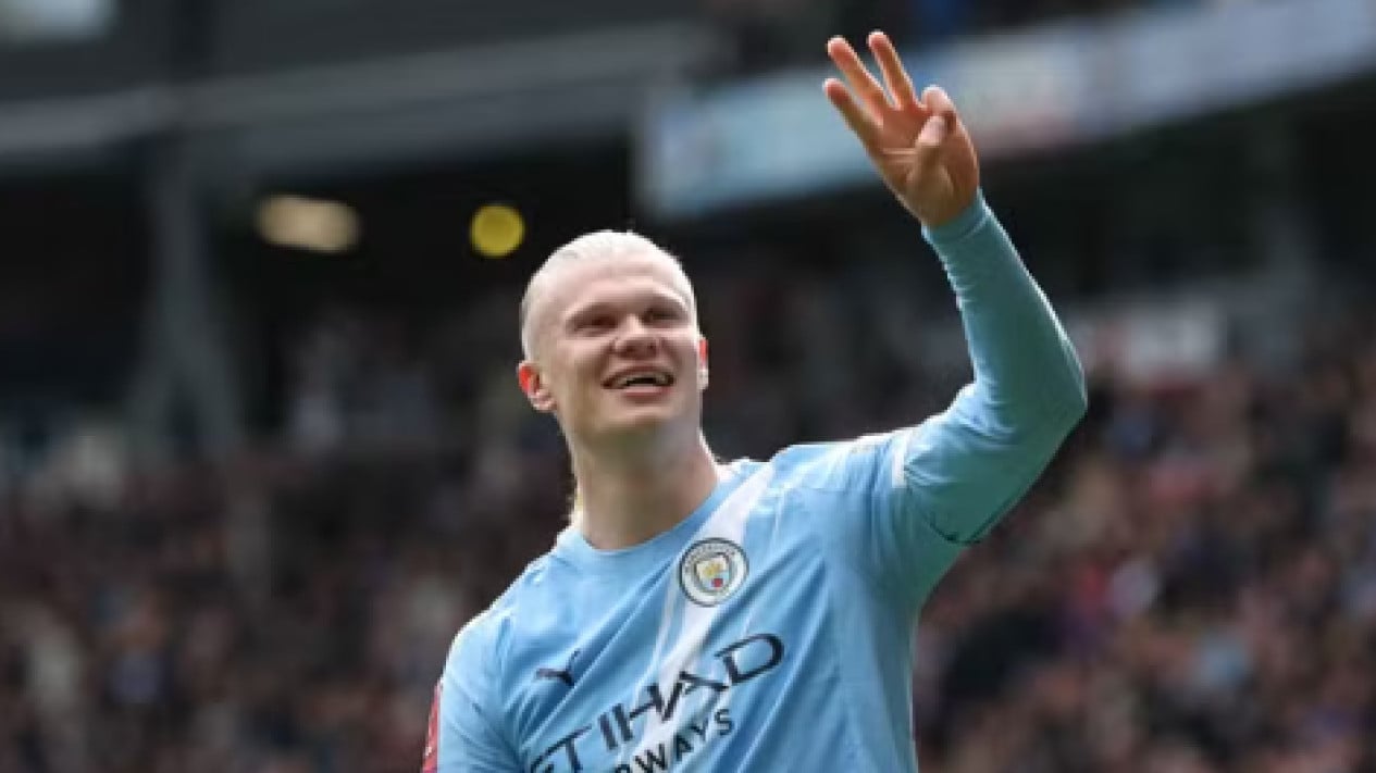Con hat-trick de Erling Haaland, el Manchester City venció al Liverpool por 4-0