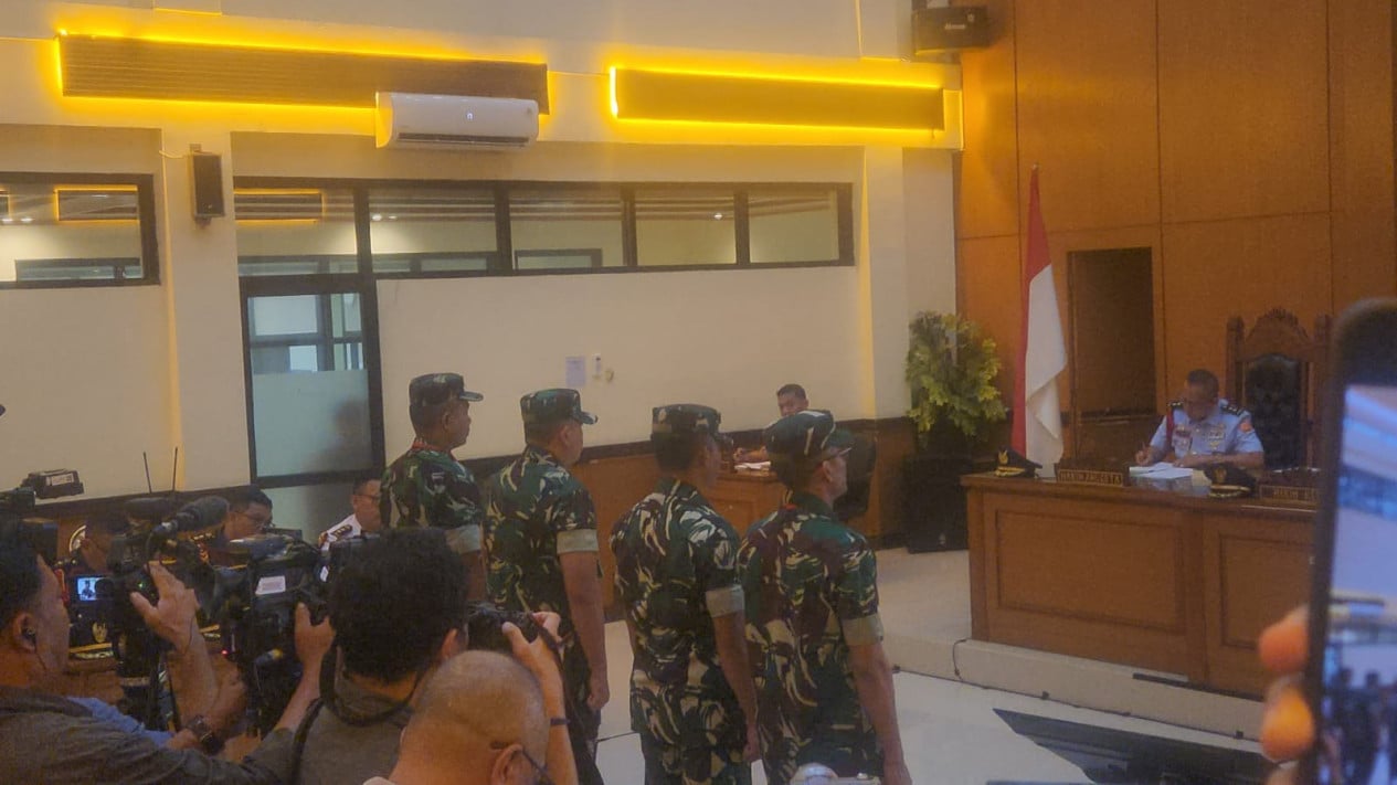 Hoy fueron canceladas las demandas de los cuatro miembros del BAIS TNI que arrojaron agua dura a Andre Yunus