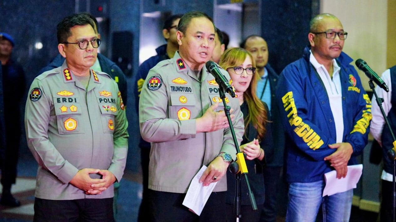 Bareskrim Polri detiene a 321 extranjeros vinculados a una red internacional de juego online