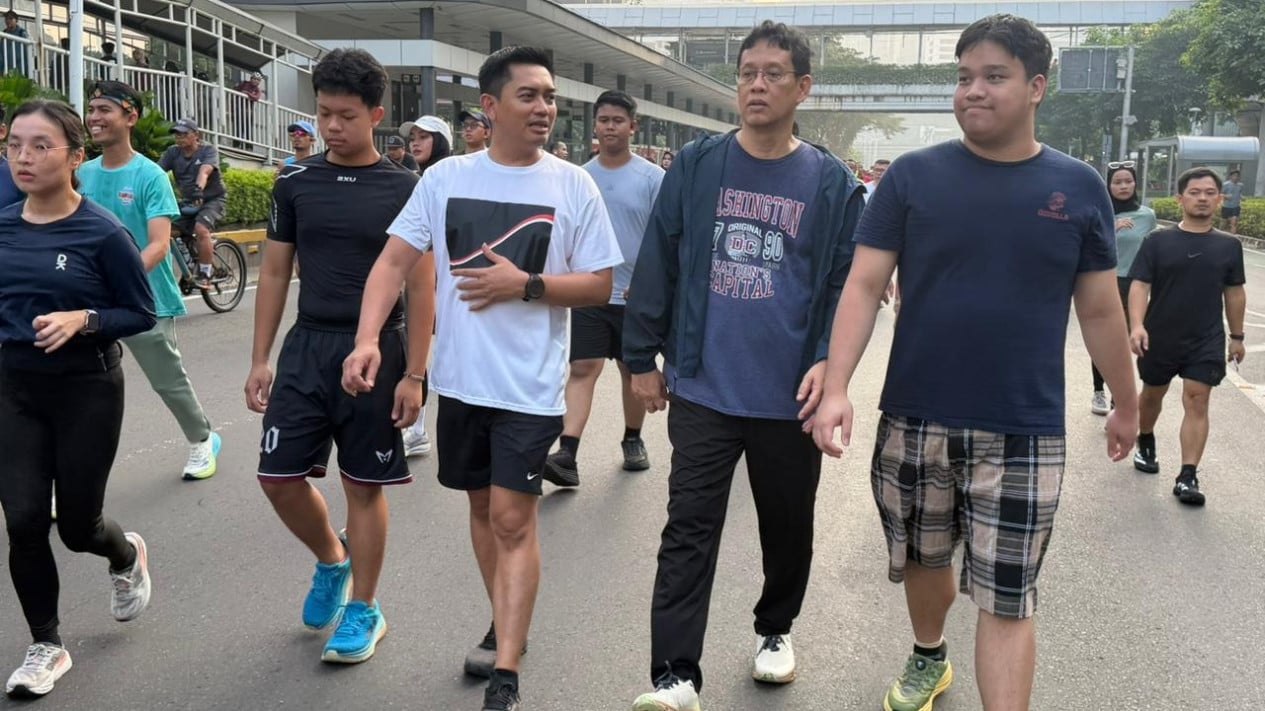 Deportes en Busy CFD Jakarta, Purbaya: los indicadores económicos son buenos