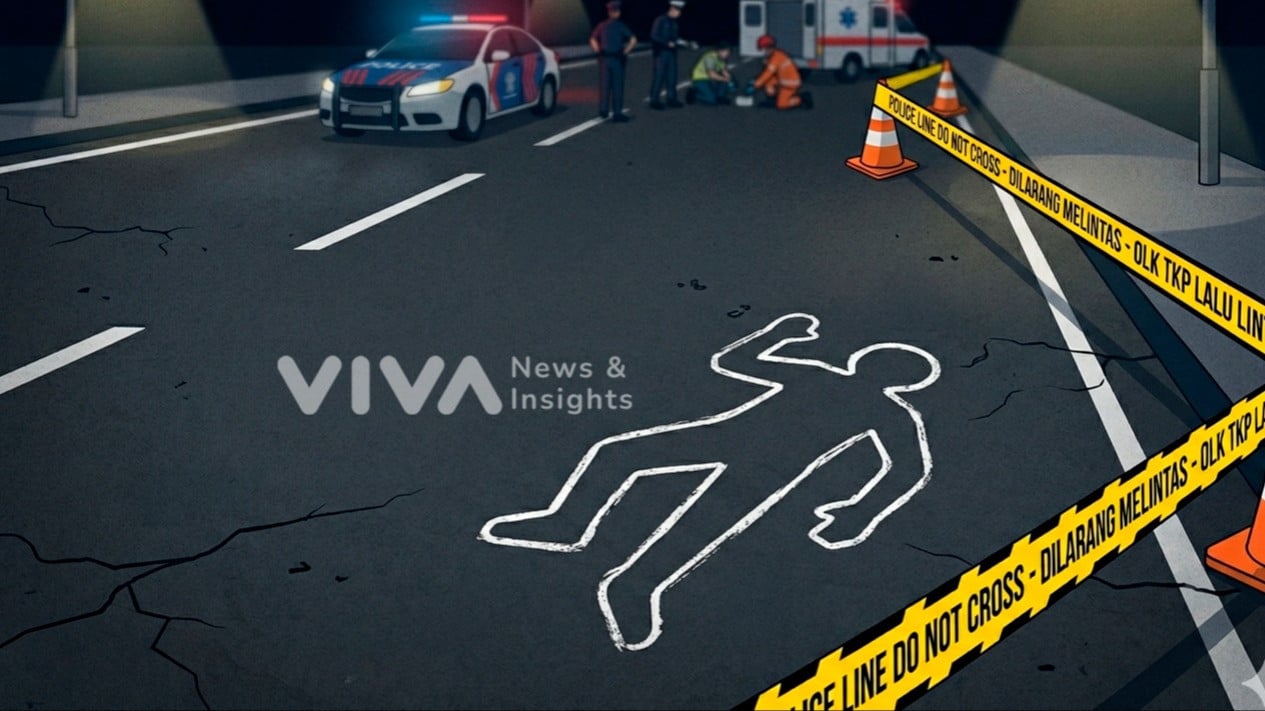 La cronología de Ipda Endang, asesinado por un camión en la autopista de peaje JORR, comienza cuando ayuda al conductor de un vehículo en huelga