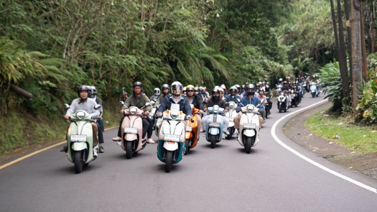 La tendencia de los scooters de moda comienza a extenderse en Bali