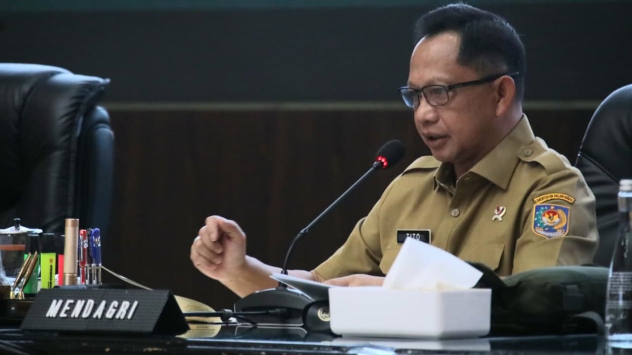 Después del desastre de Sumatra, el Ministro del Interior dijo que el gobierno se ha recuperado en aldeas y distritos.
