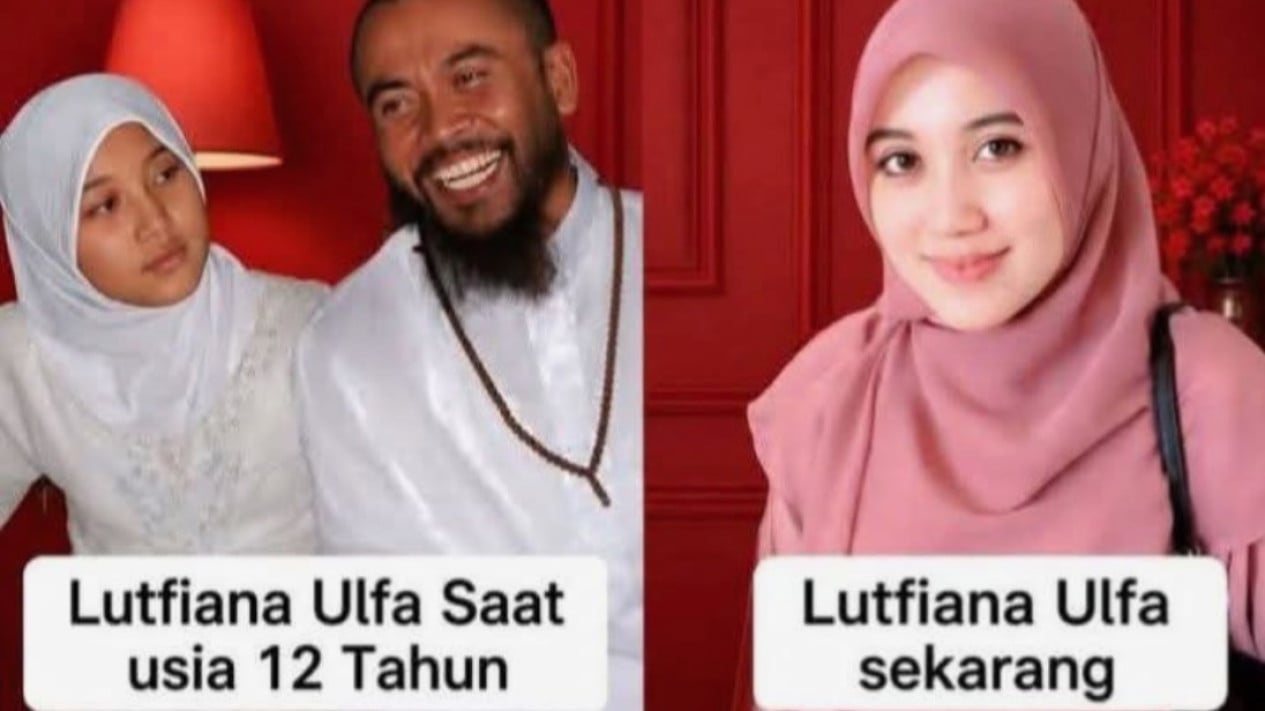 ¿Aún recuerdas a Lutfiana Ulfa? Sheikh Pooji se casó con una mujer a la edad de 12 años que es más hermosa a los 30.