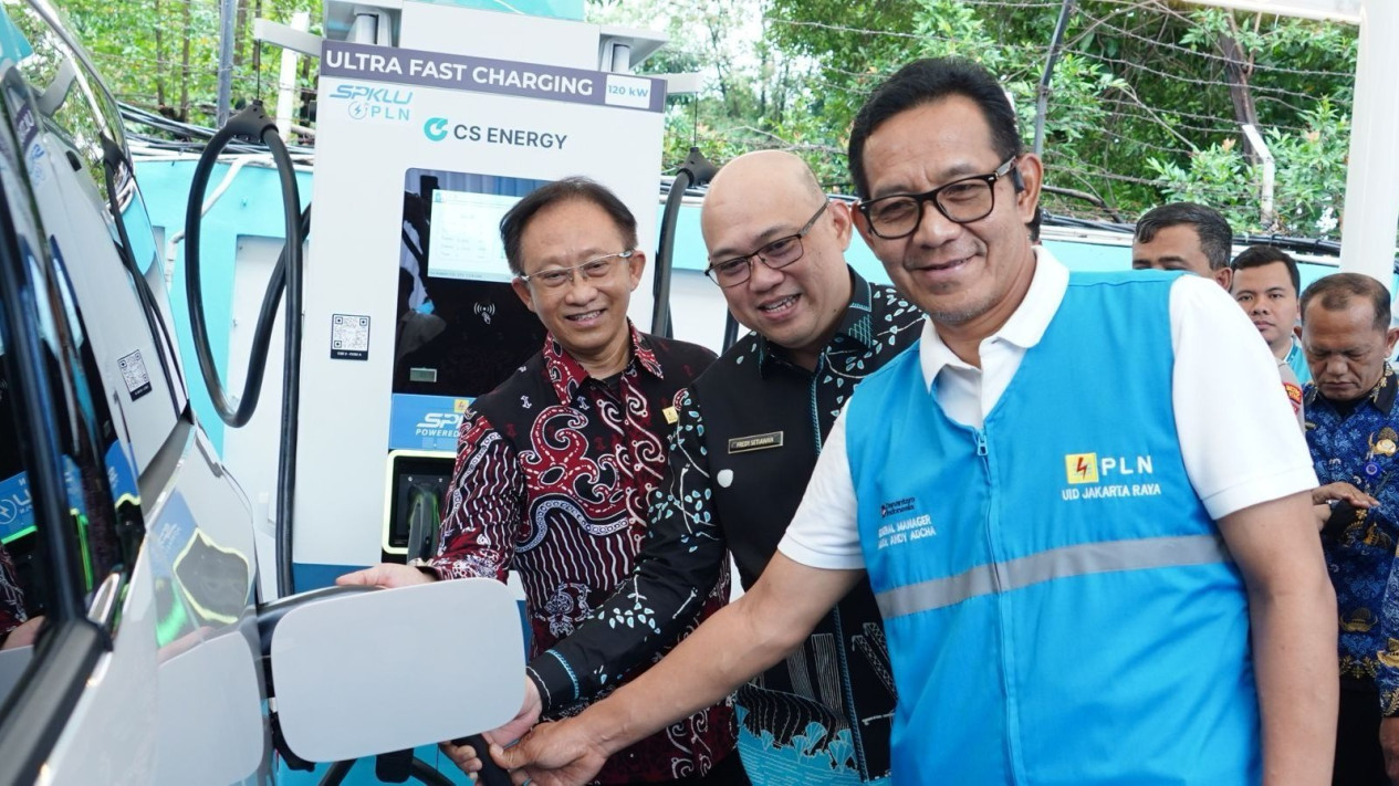 Fortaleciendo el ecosistema de vehículos eléctricos, PLN lanza el SPKLU número 5.000 en Tanjung Priok