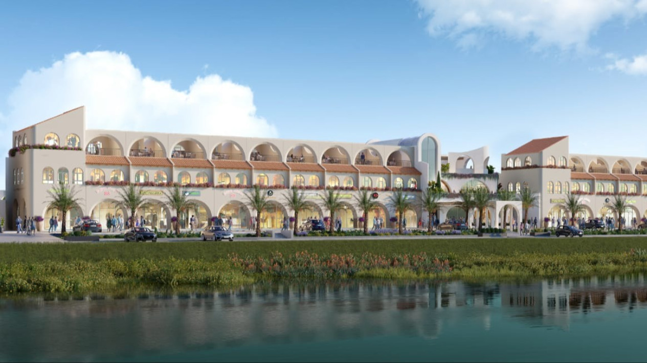 Citragarden City ofrece una casa comercial de 3 pisos con vista al lago en la azotea en Solia Terrace