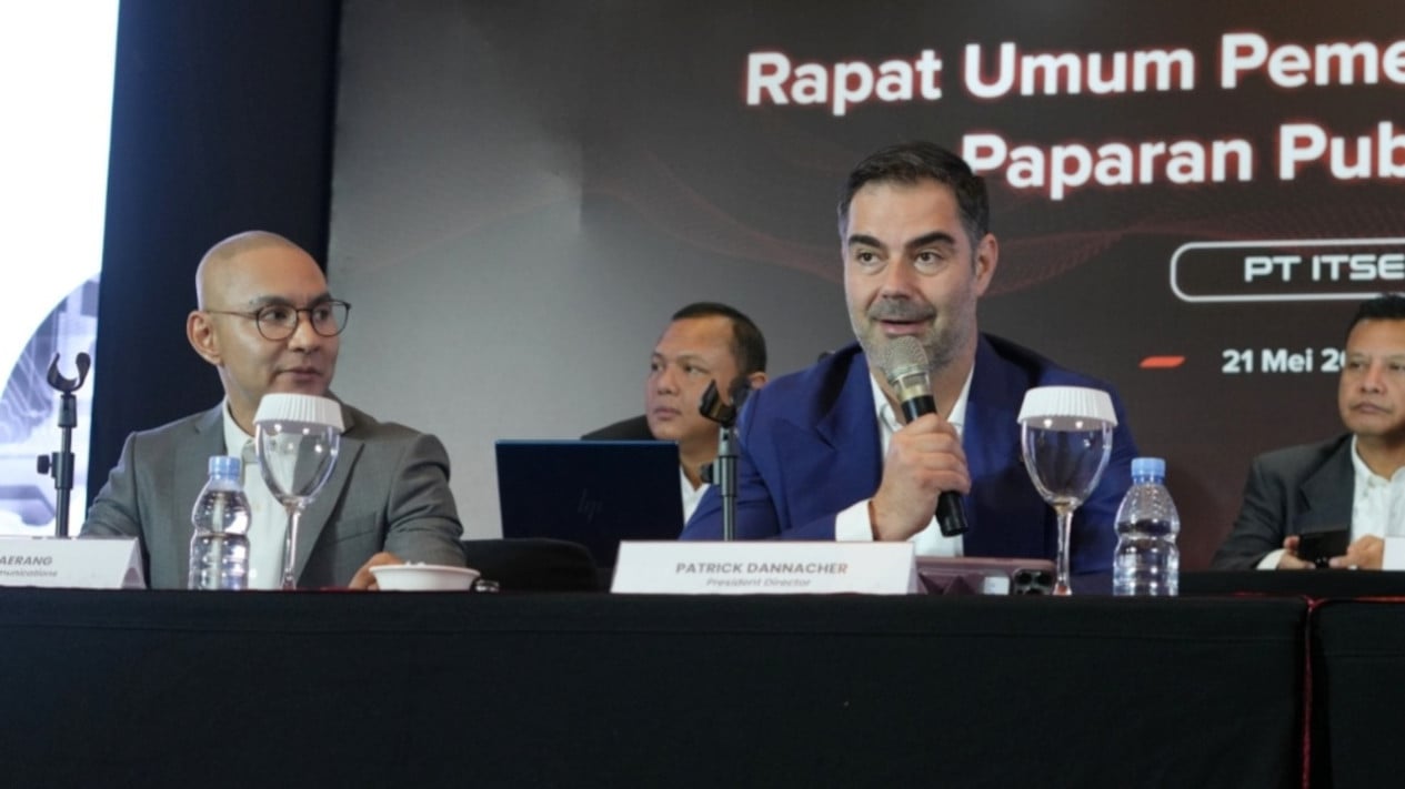 ITSEC Asia cambió repentinamente de director, decenas de miles de millones de rupias en ganancias