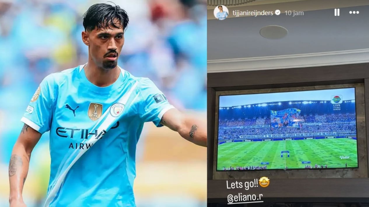 Tijjani Reijnders supervisa el partido Persib vs Persijap y apoya a Eliano