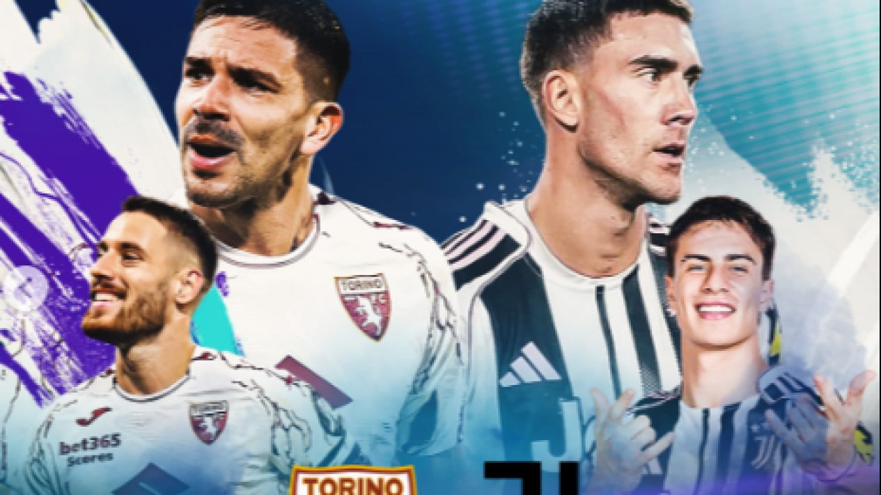 ¡En vivo por ANTV ahora! La Juventus está muy animada en la sede del Torino mientras busca entradas para la Liga de Campeones.