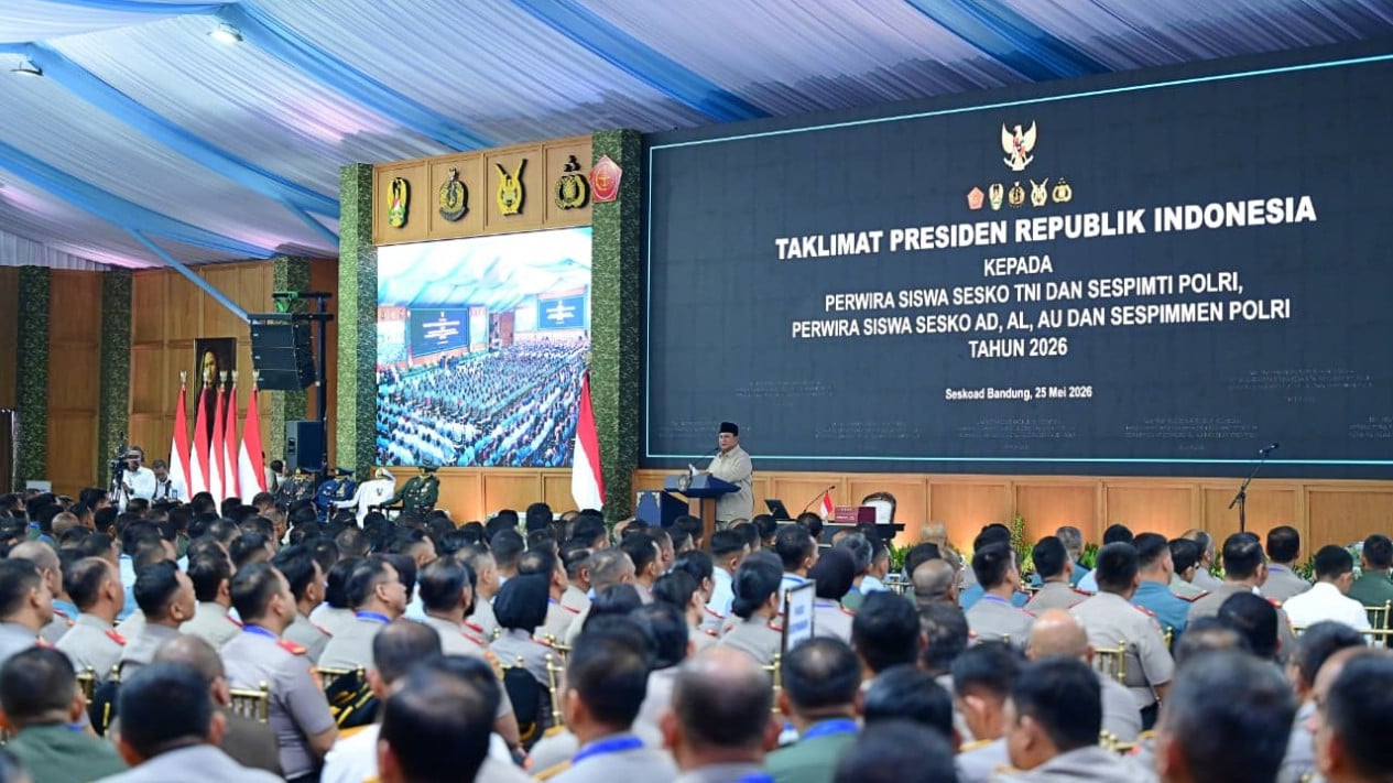 Prabowo instó al TNI a ser adaptable al abordar la dinámica geopolítica global
