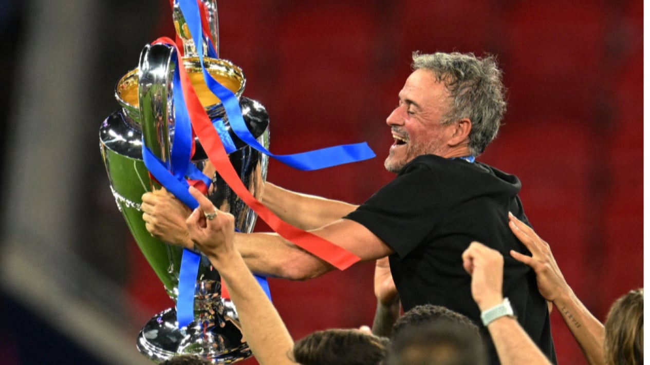 Defendiendo el trono europeo, Luis Enrique dice que el segundo título del PSG será difícil de conseguir