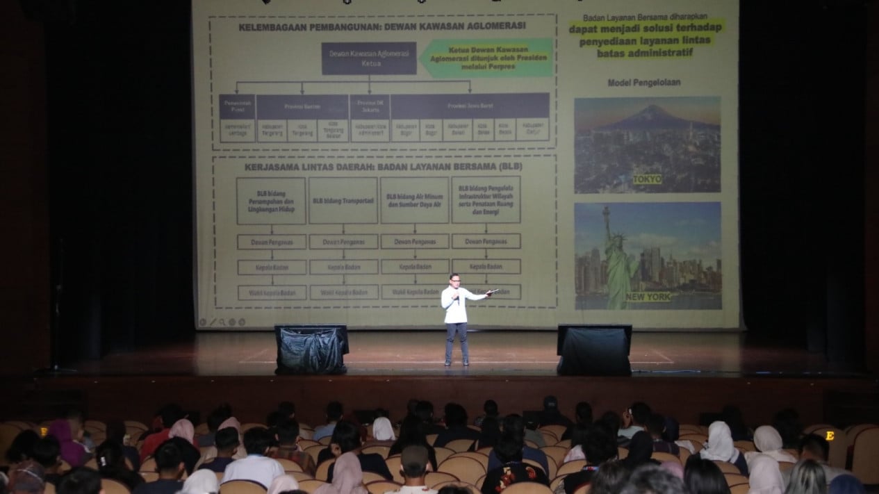 El futuro de Yakarta depende de la integración de las zonas comunitarias, según la explicación del viceministro del Interior, Bima Arya