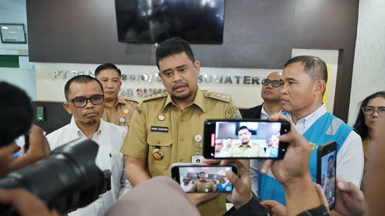 El gobernador Bobby Nasution reprende al PLN Sumatra del Norte y pide compensación para las comunidades afectadas por el apagón