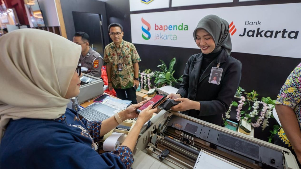 Junto con DKI Bapenda, Bank Jakarta ofrecerá servicio de pago de impuestos sobre vehículos en la Feria de Yakarta 2026