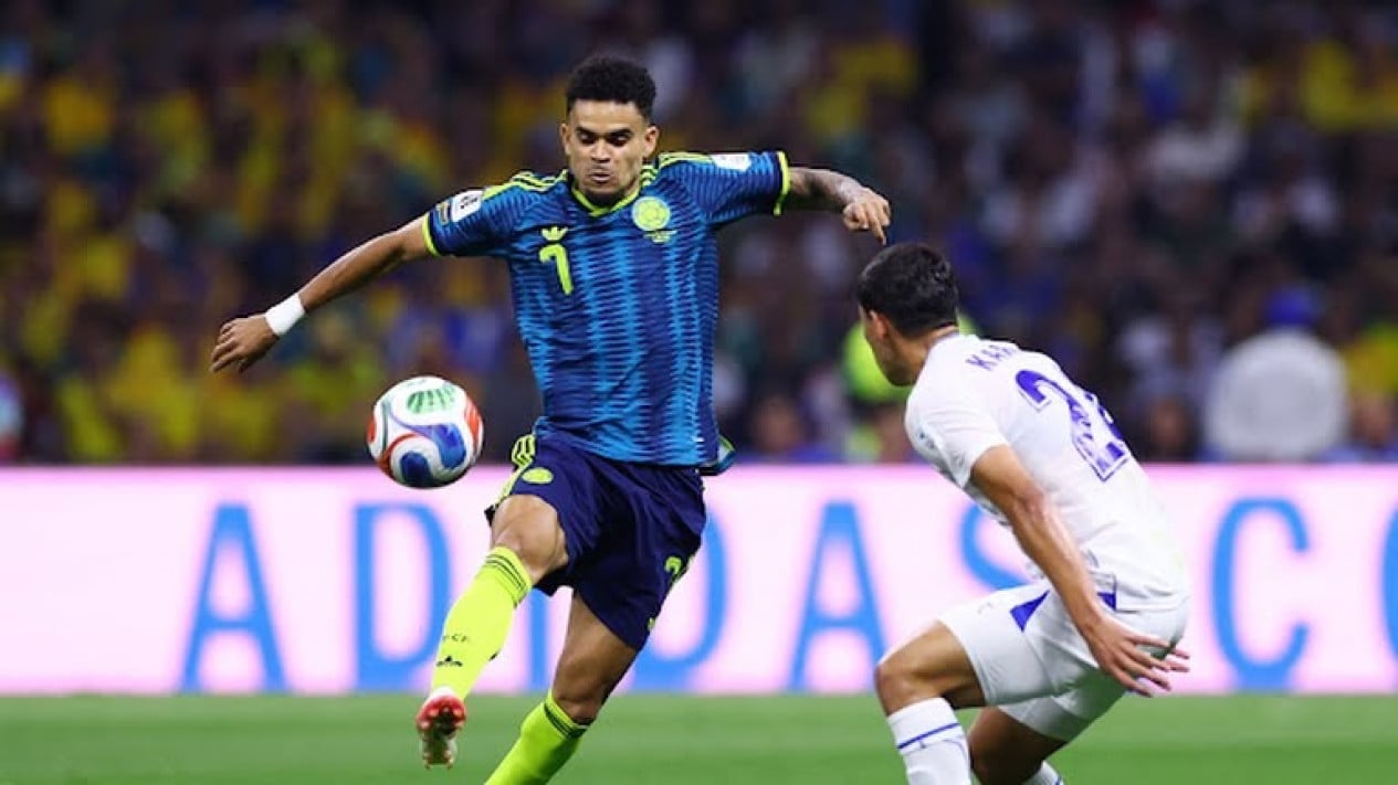 Luis Díaz volvió a mostrar su clase luego de que Colombia venciera 1-3 a Uzbekistán en el Mundial 2026, cayó el representante de Asia