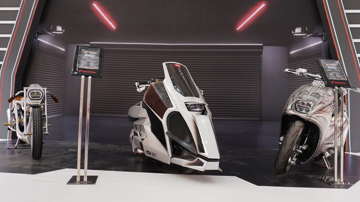Honda exhibirá motos modificadas en la feria de Yakarta de 2026
