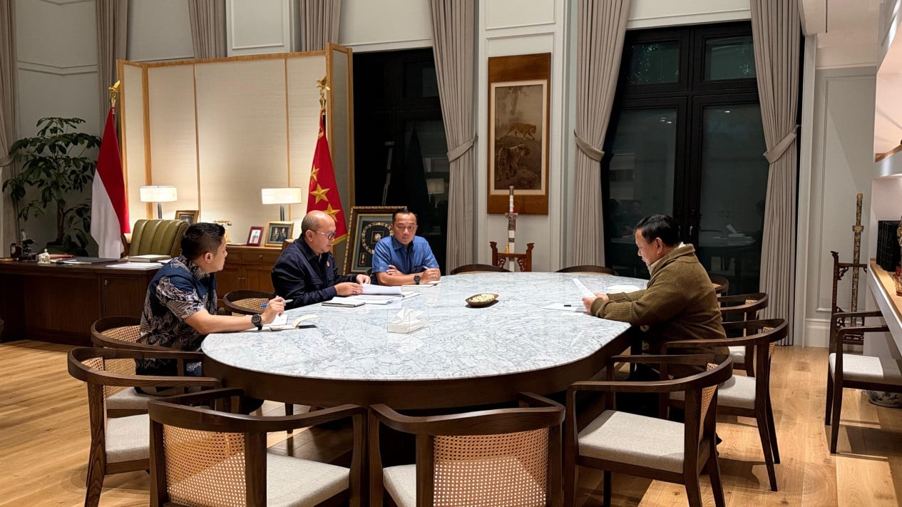 Prabowo llama a Rosen a altas horas de la noche y habla sobre la transformación de BUMN