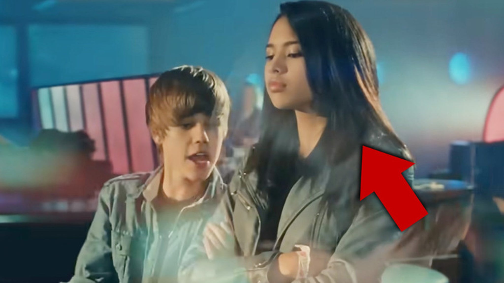 Jasmine V en el vídeo musical “Baby” de Justin Bieber “Memba Her?!