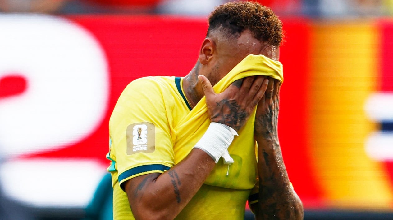 Neymar considera retirarse por completo tras el fracaso del Mundial 2026 con Brasil
