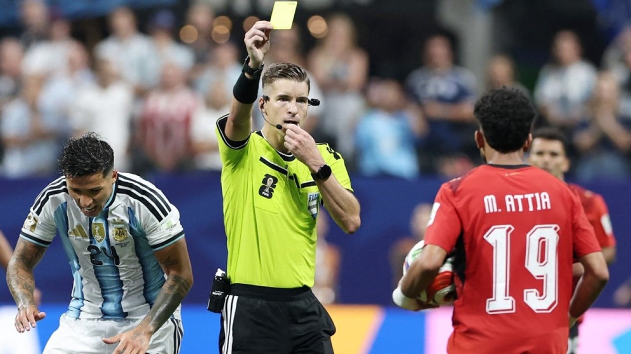 La FIFA ha prohibido a Francois Letexier volver a arbitrar los partidos restantes del Mundial 2026 tras el duelo Argentina Vs Egipto.