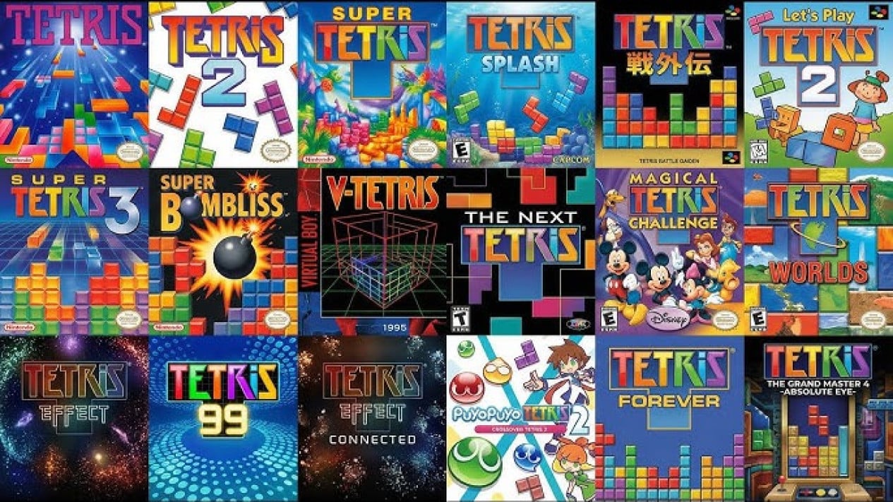 Tetris Then vs. Now, la evolución de los juegos de rompecabezas que se jugarán décadas después