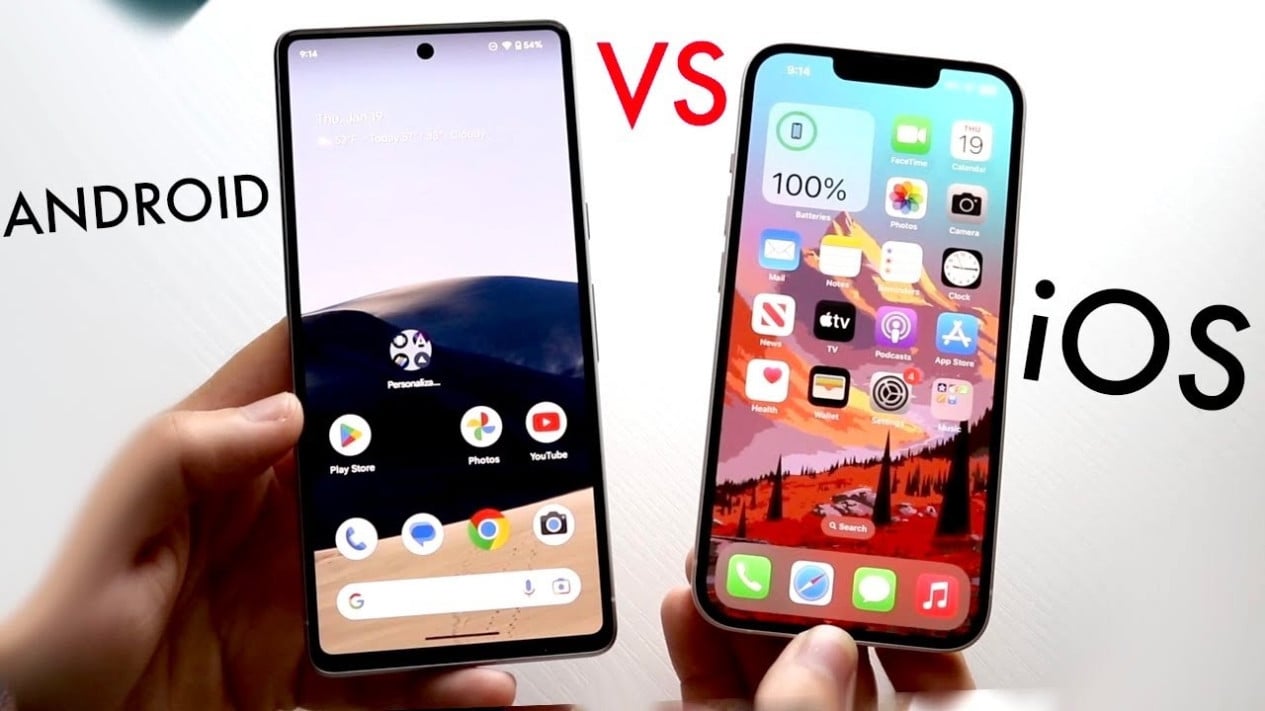 Comparando los teléfonos móviles insignia con Android y los iPhone, ¿cuál es mejor para años de uso?