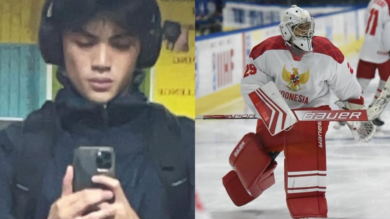 Conozca a Arka Asmara, el hijo de Anjasmara, que eligió convertirse en atleta de hockey sobre hielo en lugar de seguir los pasos de su padre.