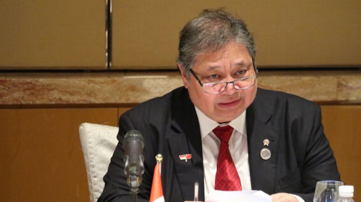 Airlangga enfatizó que Indonesia es neutral en la IA digital y no favorece a Estados Unidos ni a China.