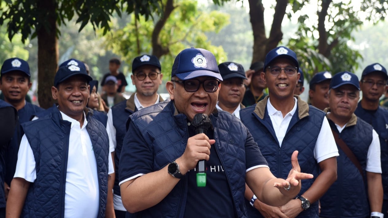 El viceministro de Mano de Obra apoya el compromiso de coordinación entre la dirección y SP Pegadayan para hacer que Indonesia sea dorada