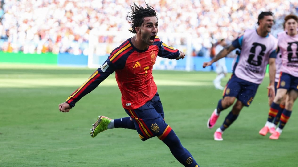 España venció a Argentina 1-0