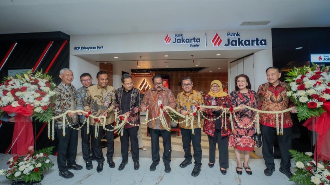 Bank Jakarta ha abierto una nueva sucursal, KCP Kebayoran Park, que muestra una cara nueva y más moderna