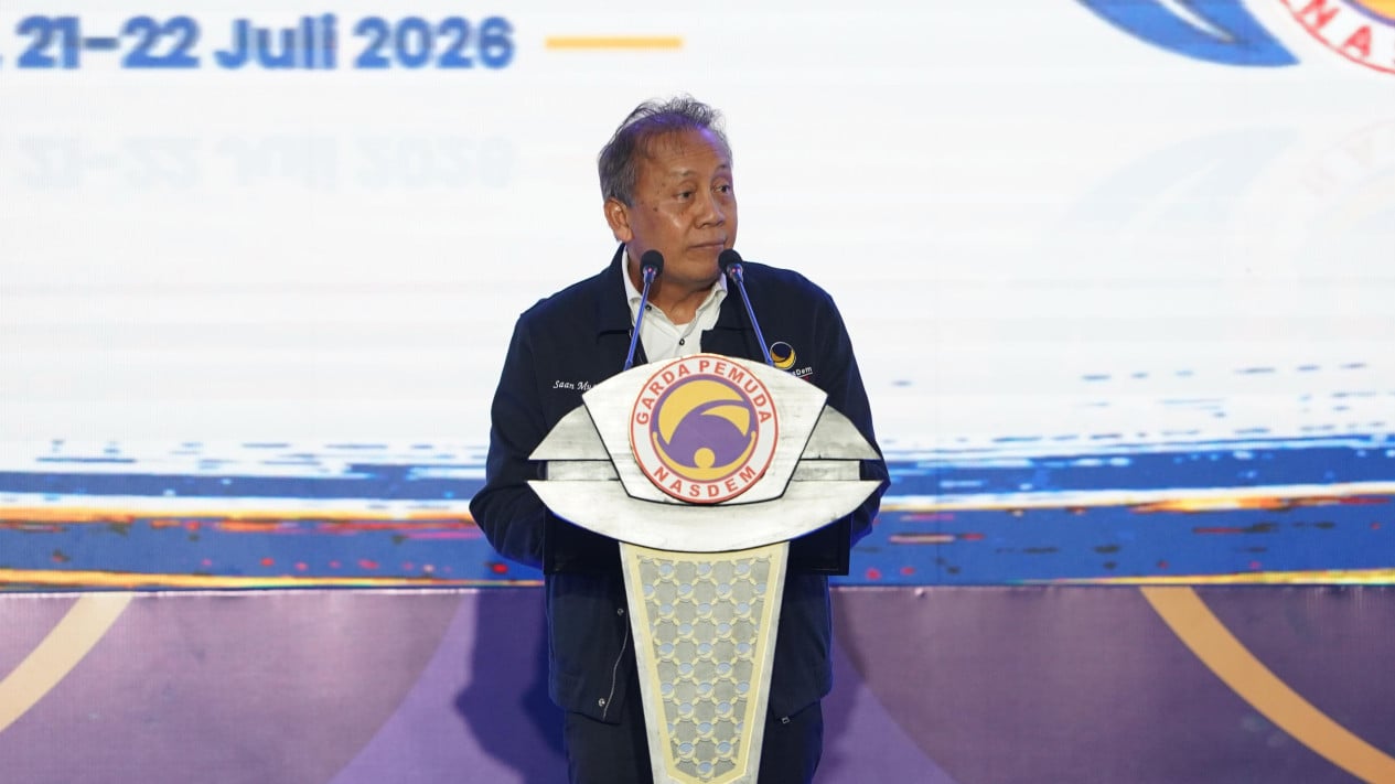 Nasdem aspira a entrar entre los tres primeros en las elecciones de 2029, San Mustopa envía un fuerte mensaje a los cuadros jóvenes