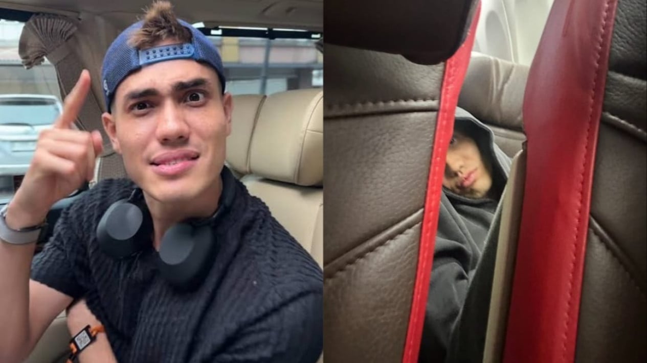 ¡Viral! Aiser Khaled criticado por mala ética en vuelos y fotos de derrames de pasajeros