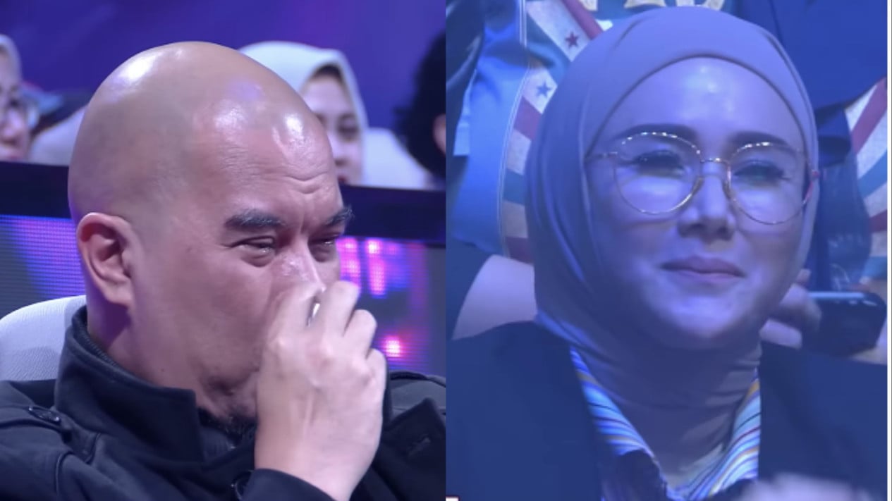 Ahmed Dhani llora de repente, respuesta inesperada de Mulan Jamila: tratando de ser fiel