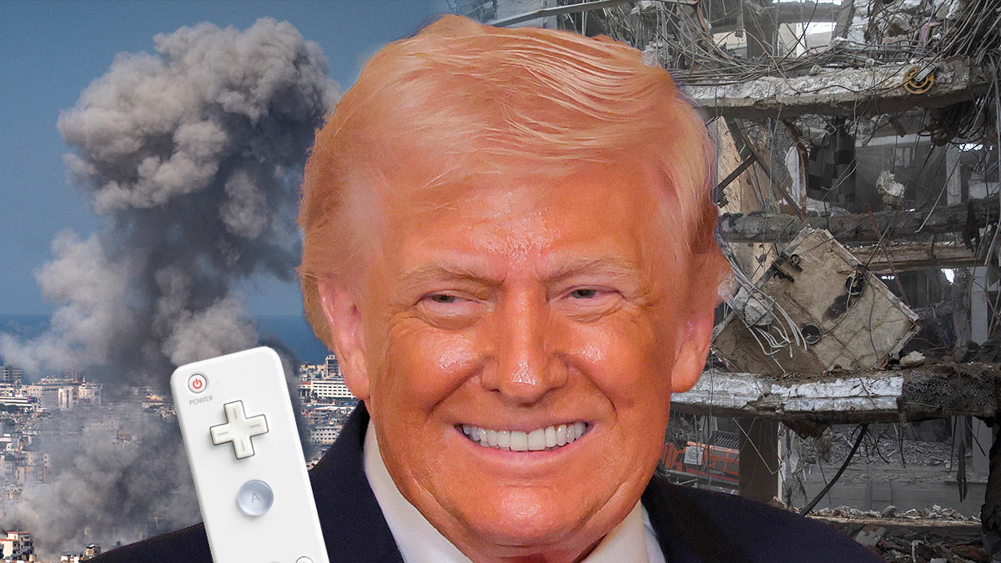 La Casa Blanca mezcla los ataques a Irán con un montaje deportivo para Wii