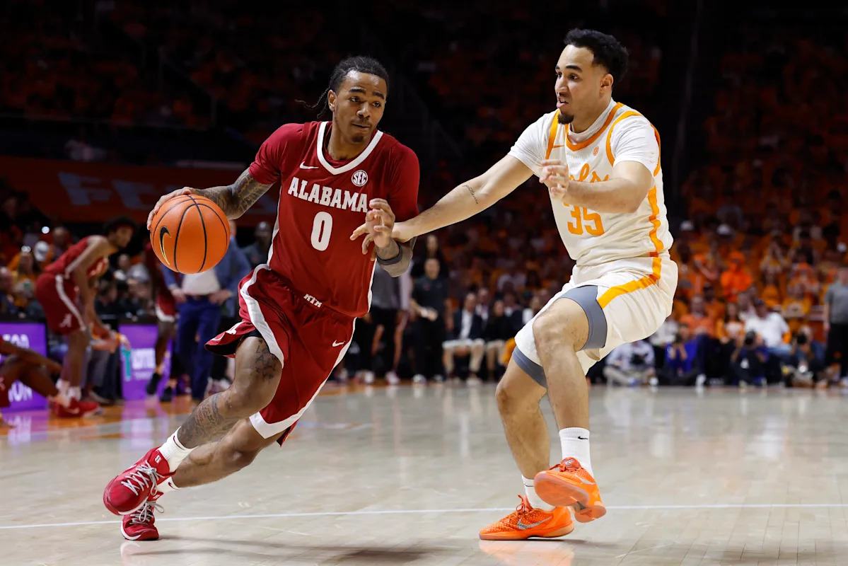 La compra de Labaron Philon Jr. impulsa la victoria del No. 17 Alabama en el No. 22 Tennessee después de que Nate Ament se fuera debido a una lesión
